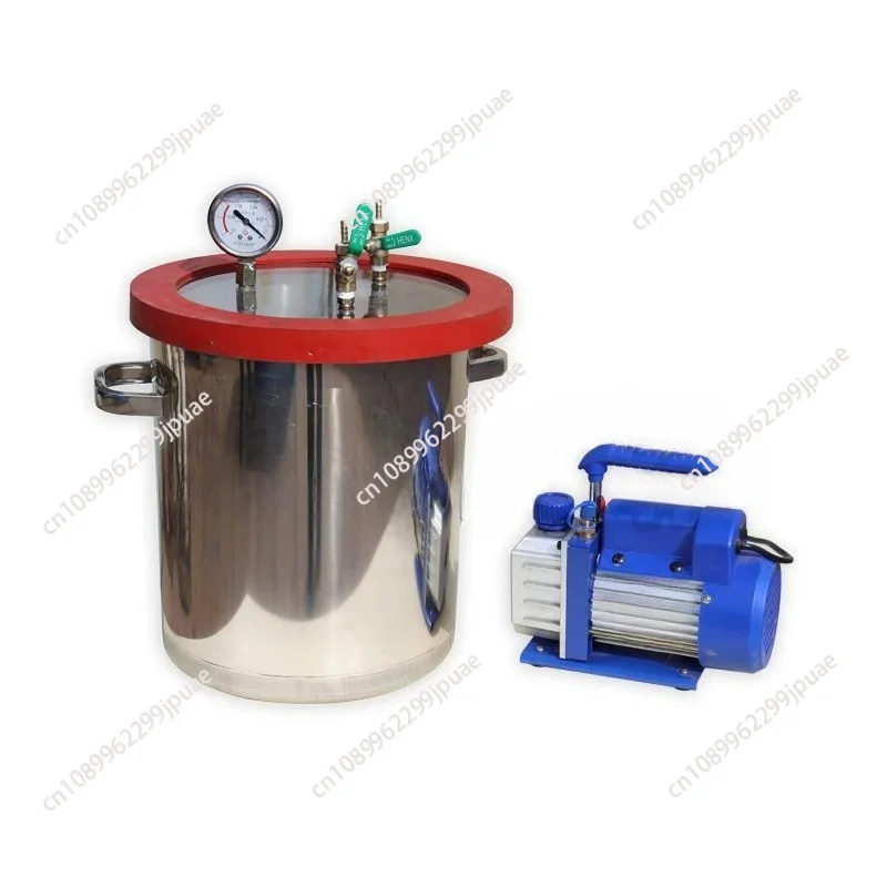 

Lab Vacuum Water Saturation Apparatus 1L/1.5L Saturation Canister Equipped With Vacuum Pump For Soil Rock Sample Saturating Test
