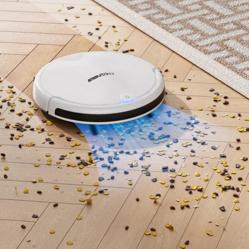 Полностью автоматический подметальный робот, пылесос с дистанционным управлением для умного дома 3-в-1, подходит для спальни, гостиной