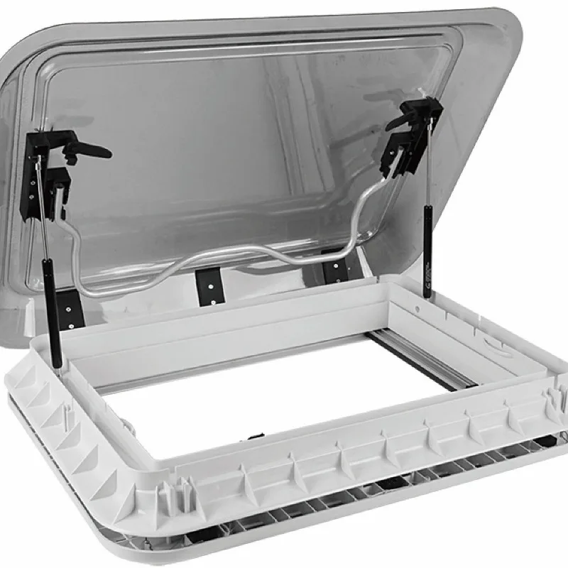 RV sunroof modification accessories double-layer acrylic