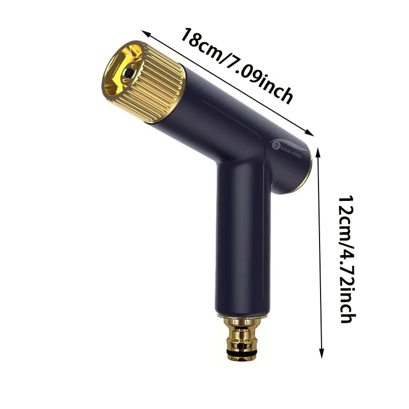 1PC Portable High-Pressure Water Gun Adjustable Cleaning Car Washer Garden Sprinkler Hose Nozzle Hose Water Gun ﻿
