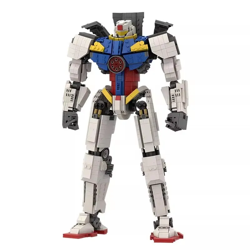 Bricklink MOC Pacifics Mecha Movie Technical Robot Sets Action Figures Mechanical Warrior Creative Building Blocks Kid Toys Gift