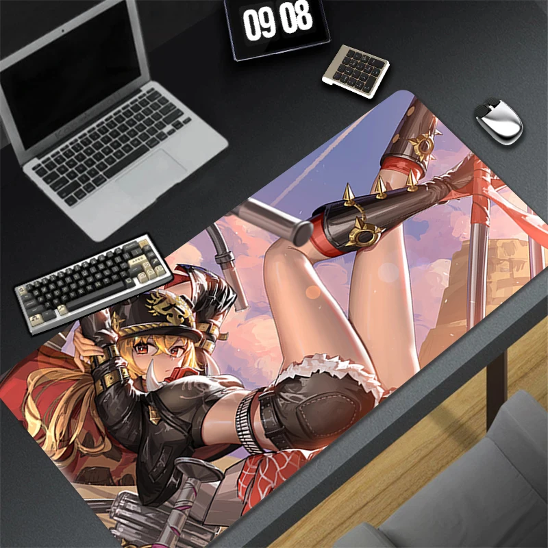 

Mousepad Zenless Zone Zero Lucy Rubber Mouse Pad Gaming Accessories Gamer Cabinet Carpets Office Computer Desk Mat Keyboard Pads