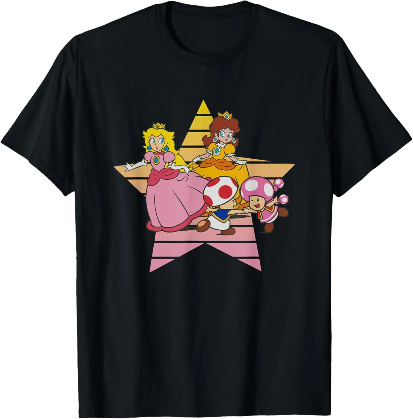 

Футболка Super Mario Bros Princess Peach & Daisy Star Duo