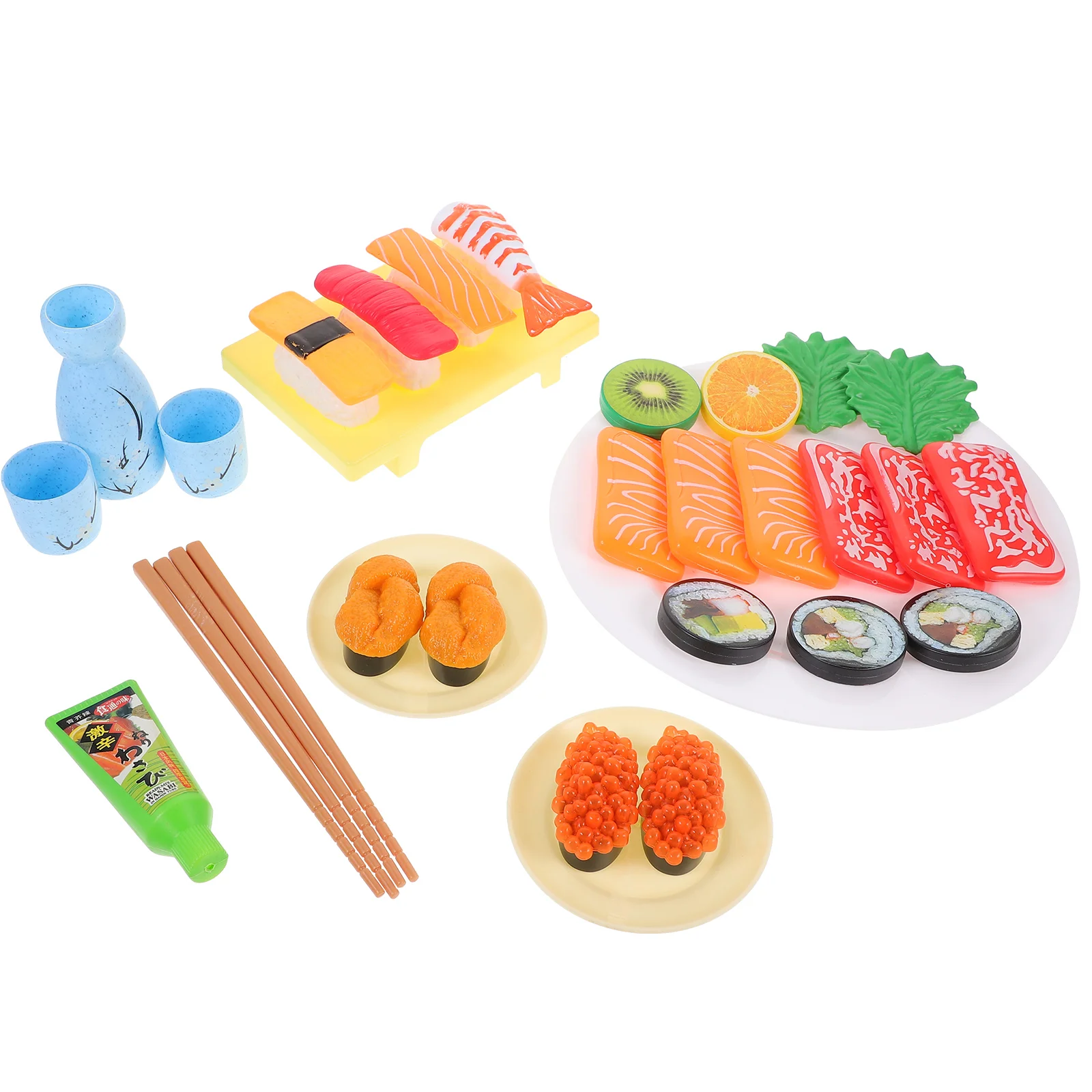 Japanese-style Simulation Sushi Child Ornaments for Kids Plastic Mini Food Model
