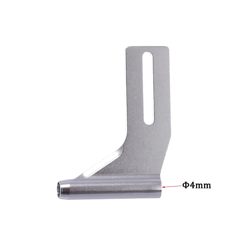 110 mm Ruder 4 mm/4,76 mm Halterung Strut Aluminiumlegierung für 4 mm flexible Welle Rc Boot bürstenloses Elektroboot 1 Stück