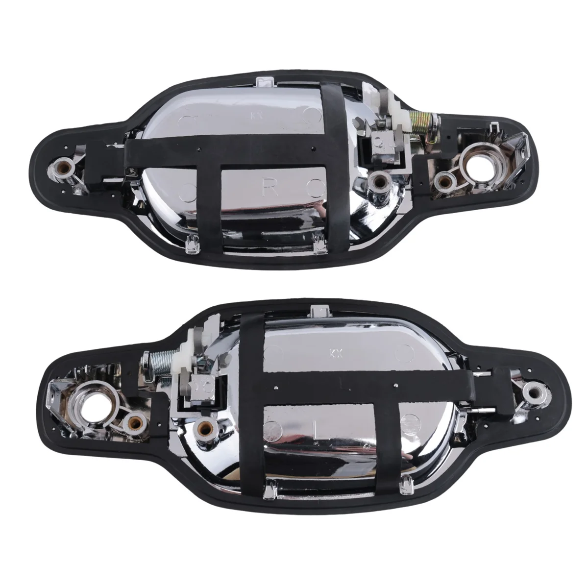 

2Pcs Car Front Driver Passenger Exterior Chrome Door Handles for Great Wall Wingle 3 Wingle 5 Great Wall Pickup