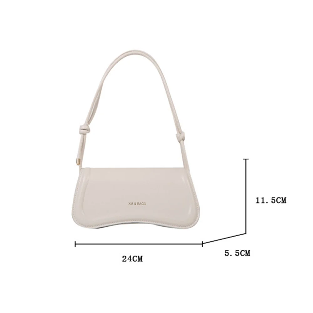 Damska modna elegancka torba na ramię ze skóry PU Premium podróżna torba typu Sling torebka Crossbody stylowa jednokolorowa torebka