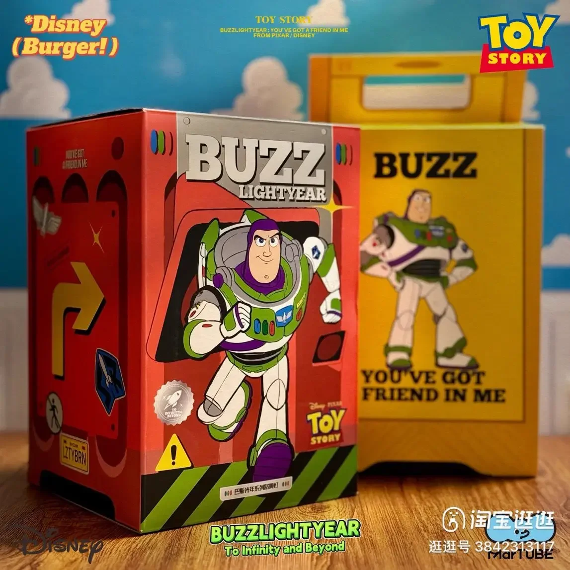 New Disney Buzz Lightyear Roadblock Light Toys Story Series Lighting Anime Cartoon Night Light Collection Toys Modle For Friends