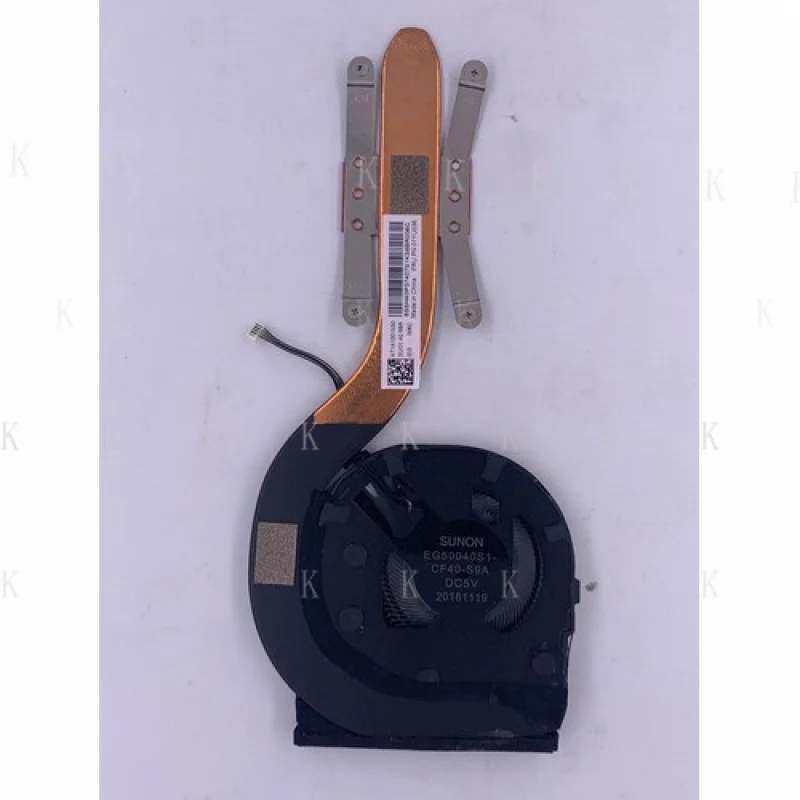 C PARA Thinkpad X1 Carbon 7a Geração X1 Yoga 4a Geração Ventilador com Dissipador de Calor 01YU036