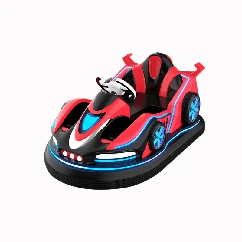 Fiberglass Mecha-warship-themed Electric Bumper Cars for Children, Adults and Parent-child Interaction.