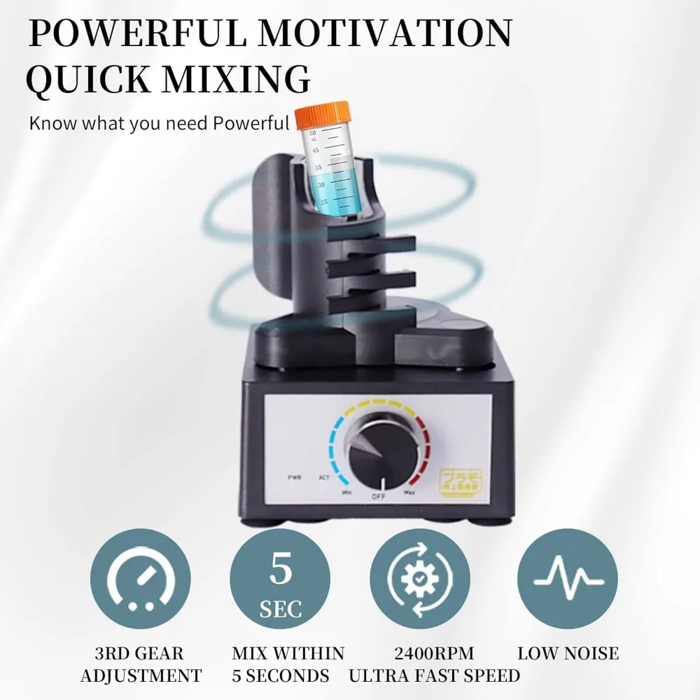 

2400 об/мин, 100-240 В, вихревой миксер, электрическая мешалка для краски, регулируемая скорость, мини-настольная смесительная машина, инструмент для изготовления моделей для хобби «сделай сам»