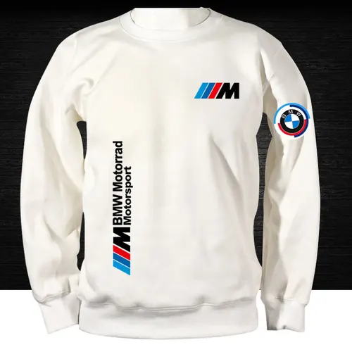 BMW BMW M POWER Performance Car Suéter para hombre Otoño e invierno Nueva ropa de calle para hombres y mujeres