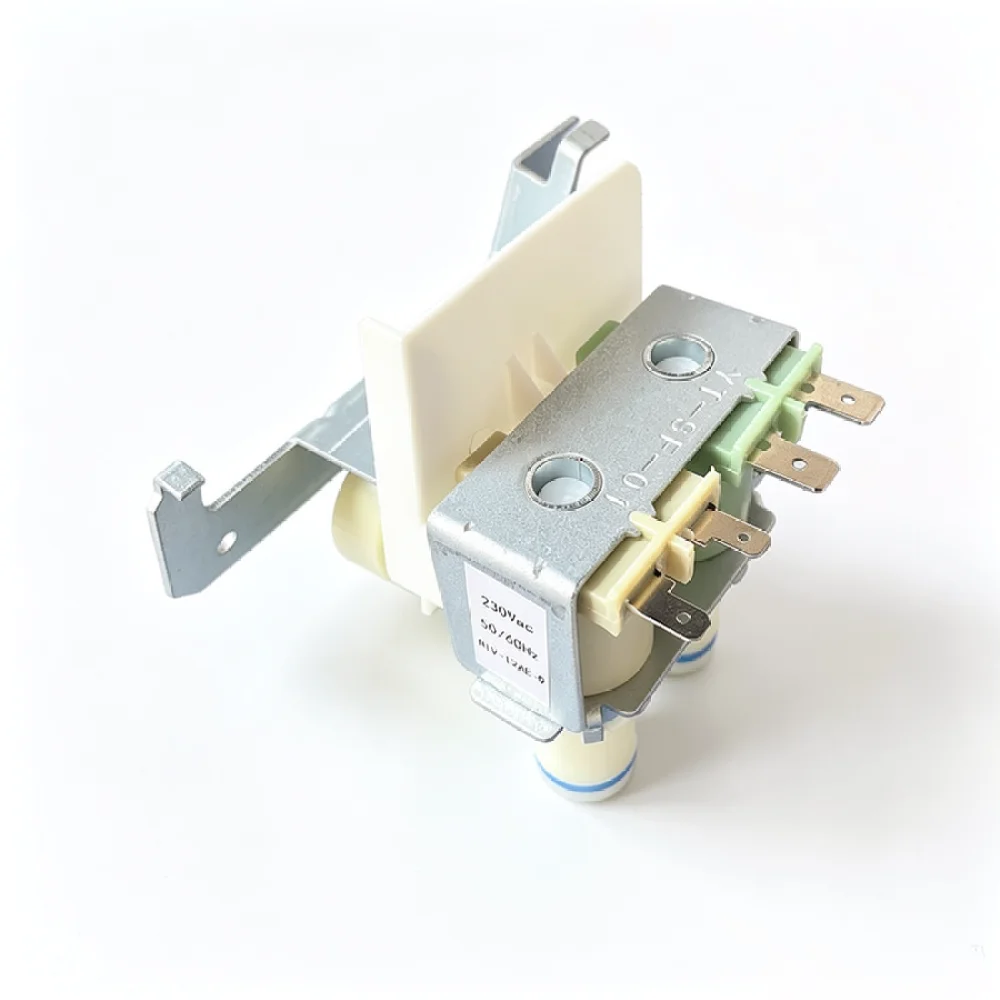 Kitchen Appliances Repair - Futron WR57X10052 デュアルソレノイドバルブの交換用部品。冷蔵庫の給水口、給水器、キッチン家電の修理に。