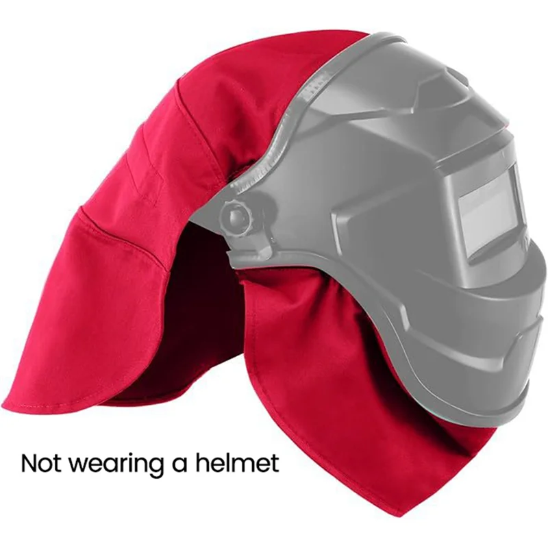 

A27F-сварочный шлем, чехол для сварочного шлема и комплект нагрудников для шлема, сварочные аксессуары для защиты шеи сварки