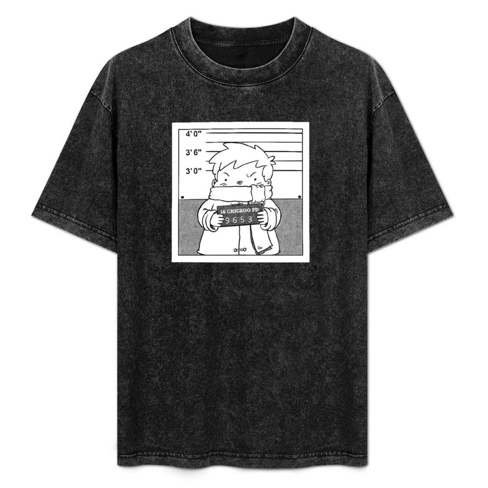 

LiL Pouty-Mug Shot T-Shirt Casual Holiday Short Sleeve Tee