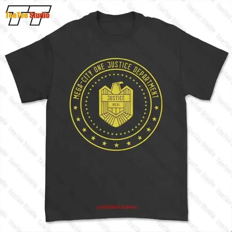 Mega City One Justice Dept Logo Ii Judge Comic Dredd Department Eagle Tshirt Tee JY3D