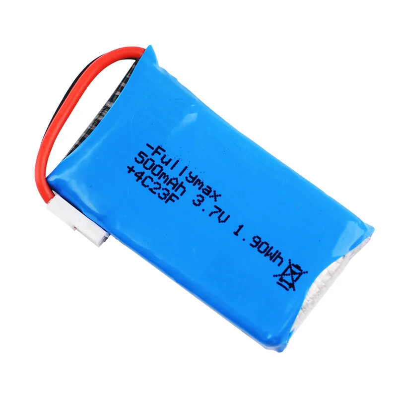 

2pcs/lot 3.7V 500mAh Lithium Battery Pack 752540 X5C X5S X5SW Remote Control Four-axis Aircraft