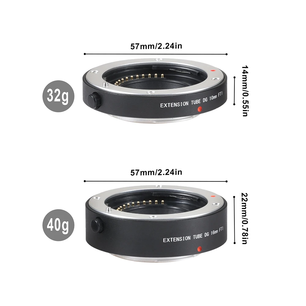 Fotga Macro Af Auto Focus Verlengbuis Ring Dg Voor Vier Derde M43 Micro 4/3 Camera