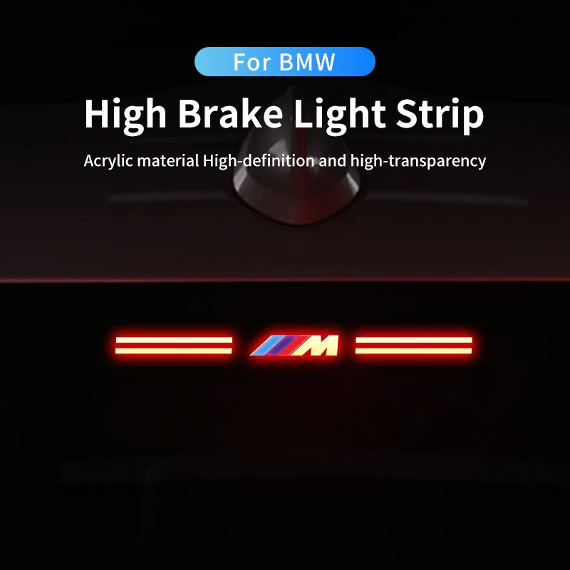 Car Accessories Brake Light Reflective Strips For BMW Performance F30 F10 F20 F40 E92 E91 G20 G30 G05 G06 G07 G11 G01 G02 G32