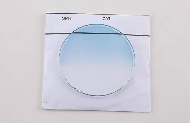Polycarbonat 1,61 1,67 MR-8/mr-7 Linsen Myopie Hyperopie Astigma tismus optische Brillen gläser randlose Brille – Detail 7