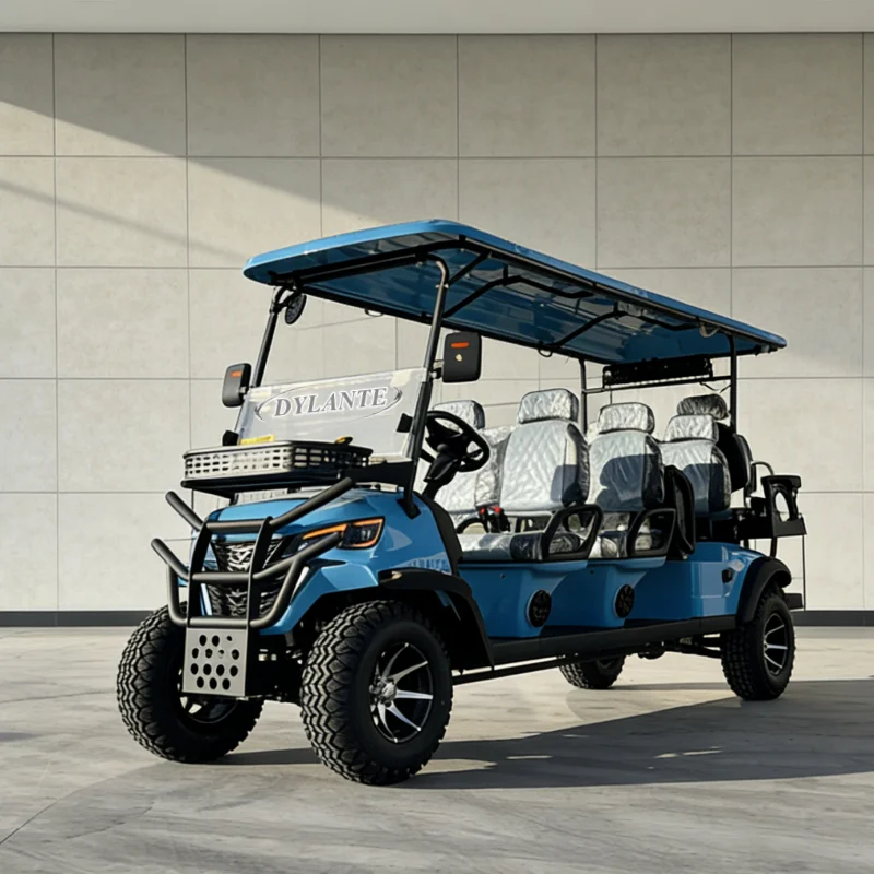 

Роскошный экскурсионный автомобиль, 6 мест, охотничья стрельба, внедорожный транспортный автомобиль, 4 кВт, 5 кВт, индивидуальная электрическая тележка для гольфа 48 В, 60 В, 72 В