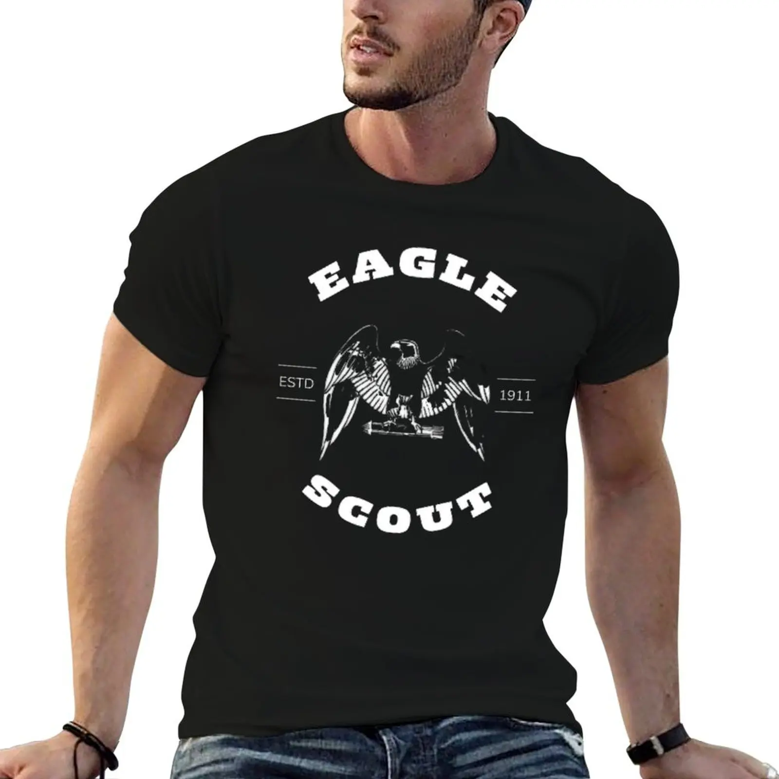 Eagle Scout Rustic Eagle Gift T-Shirt Breathable Travel T-Shirt