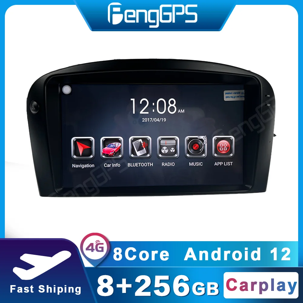 

8 Inch 256G Android Car Radio For Maserati Coupe 3200 GT 4200 GT Car Multimedia Video Stereo Carplay Auto DSP Navigation GPS BT