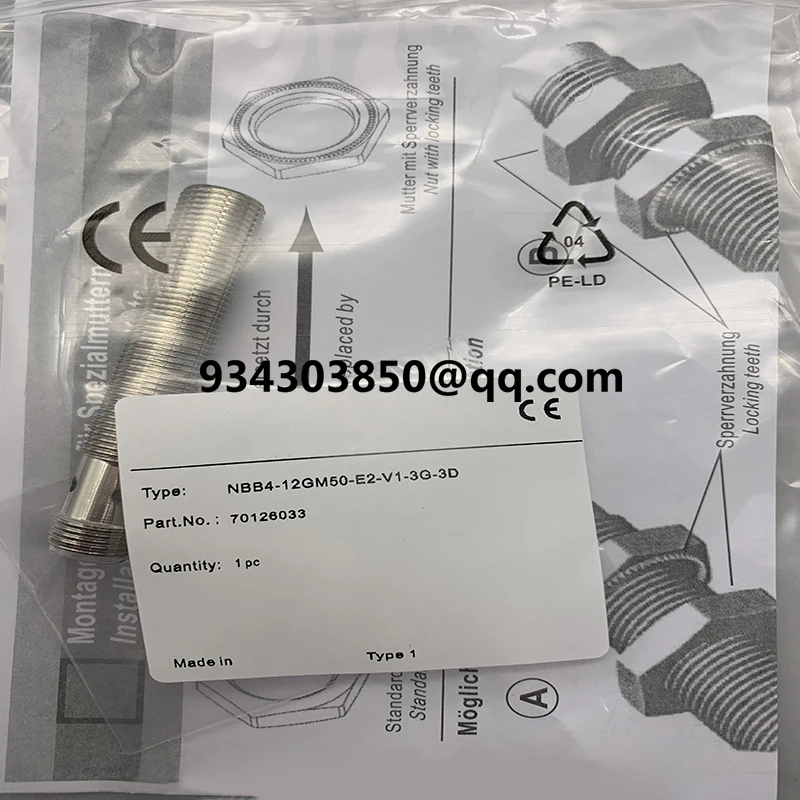 

brand new Proximity switch NBB4-12GM50-E2-V1-3G-3D NBB4-12GM50-E2-3G-3D One year warranty