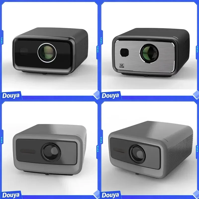 2024 Newest Smart Android 1200 Ansi Lumen Video Beamer Proyector Home Theater Hologram Projector Mobile Phone