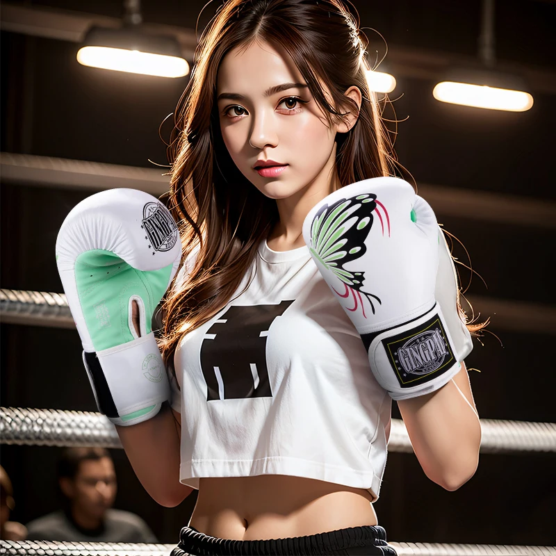 

Professional Sanda Fists Kickboxing Gloves Training for Women Muay Thai Boxing Sandbags Heavy Punching Bag Gloves Taekwondo