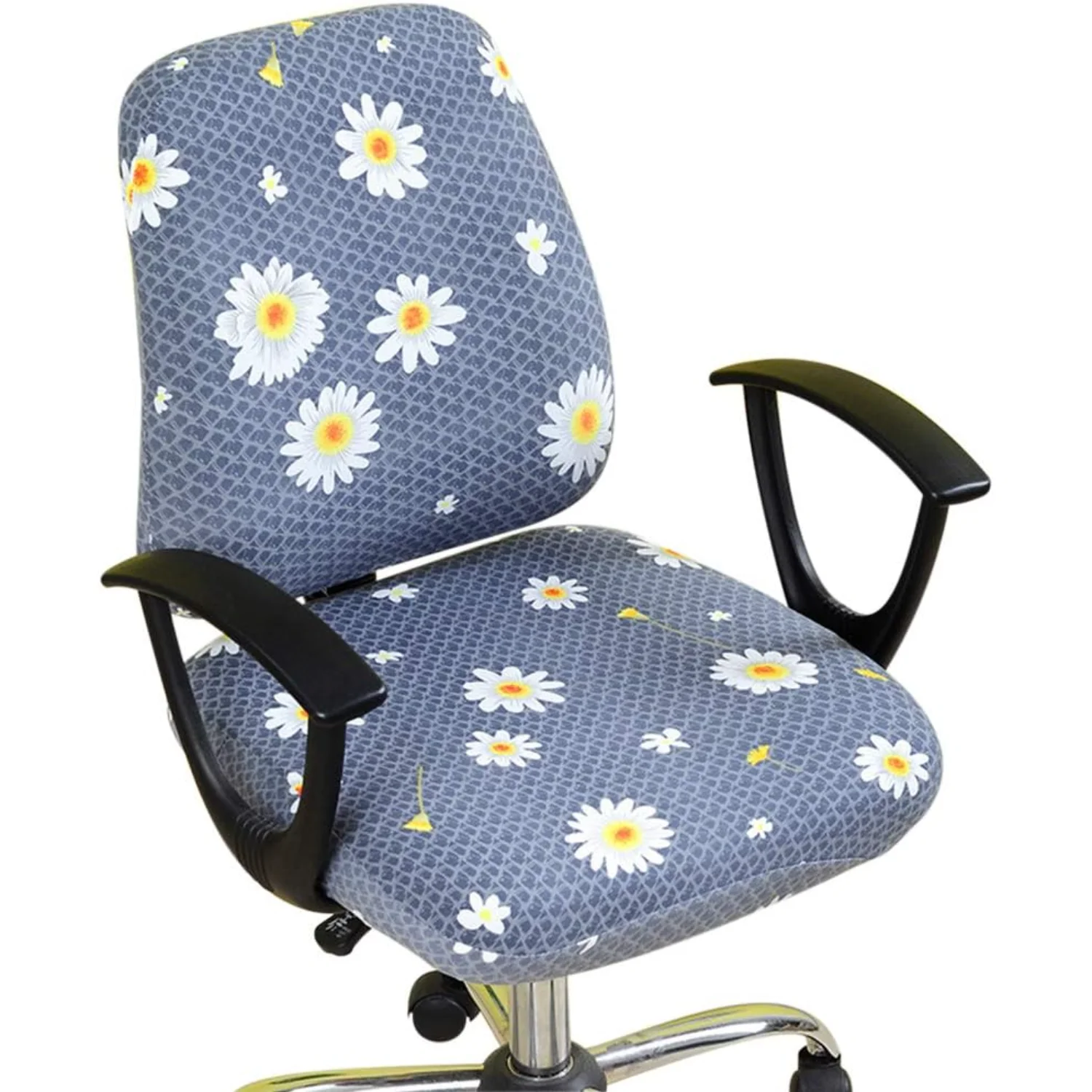 Printed Office Chair Covers Stretch Computer Chair Cover  Rotating  Chair Covers Washable Chair Slipcovers