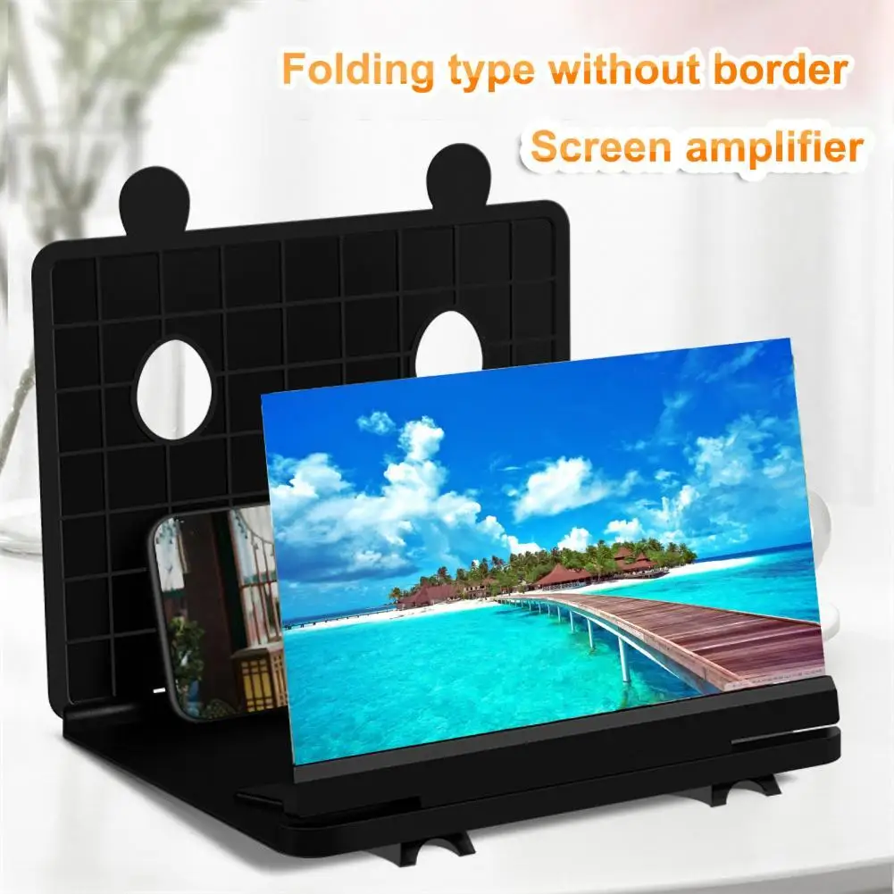 Phone Amplifier 10 inch Panda Shape Large Screen Tablet Screen Magnifier for Cell Phone