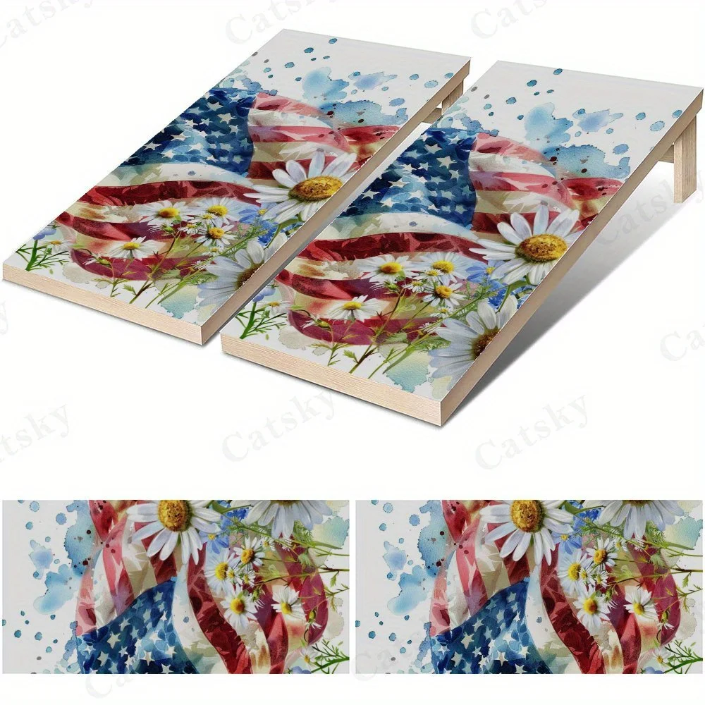 American Flag With …