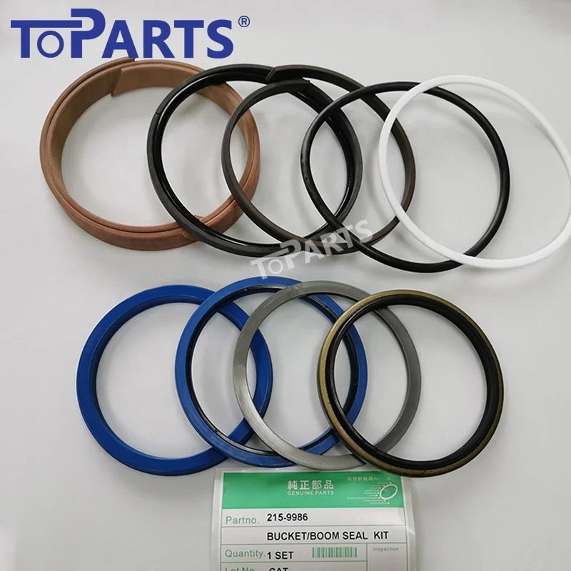 

320C 322C 325C 365B 374D Hydraulic Cylinder Boom Bucket Seal Kit 215-9986