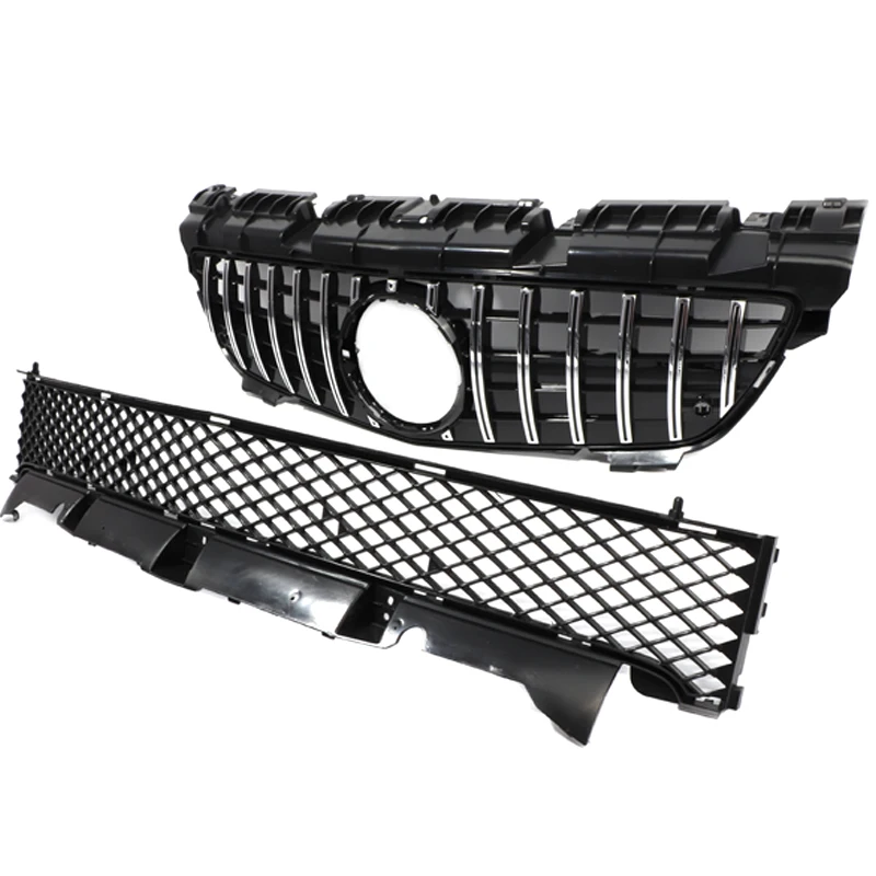 Panamericana GT Typ Replacement Radiator Grill Grille for Mercedes Pre-facelifted R172 SLK Class 2011 - 2015 SLK200 SLK250 SL300