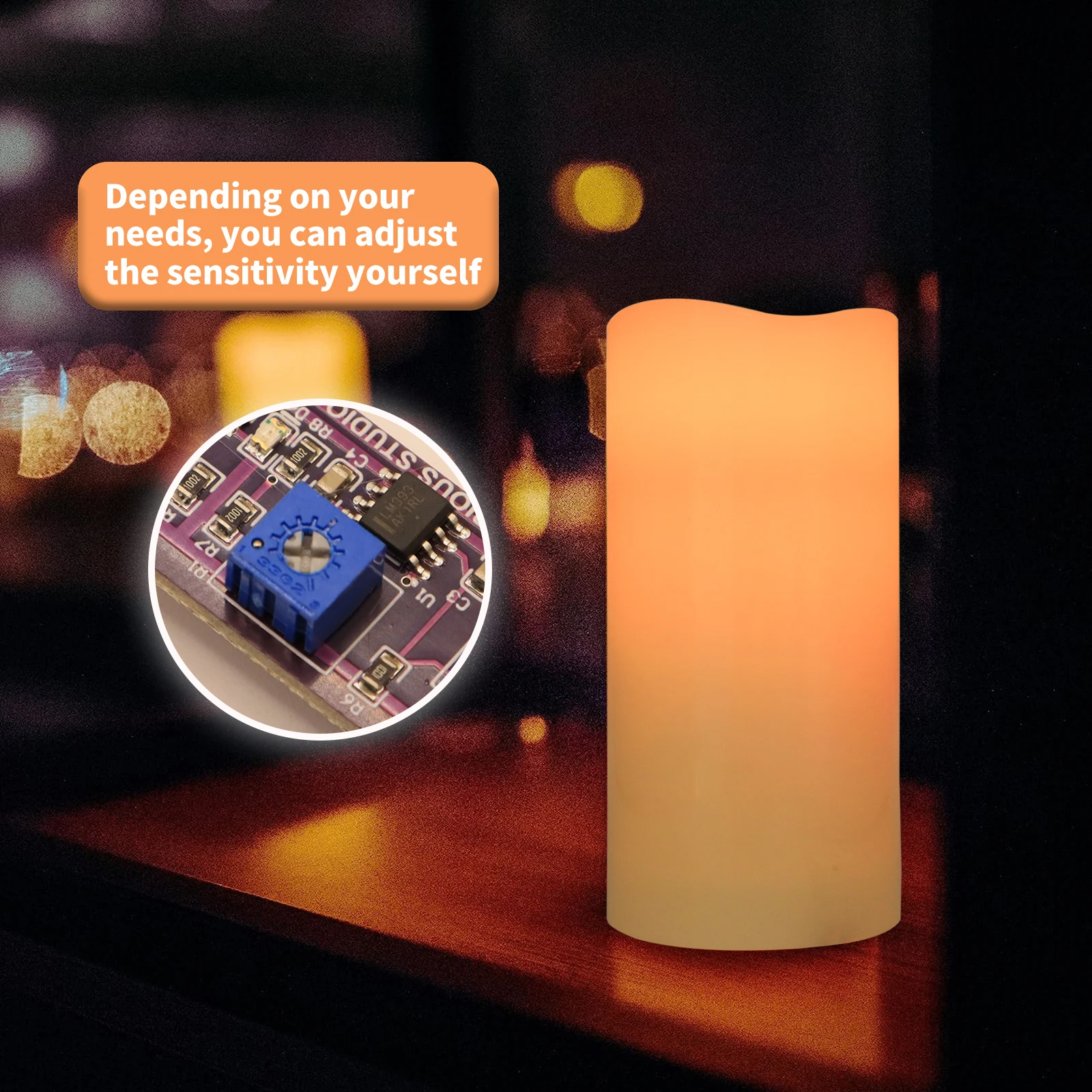 Mystery Studio Escape Room Prop Big Candle Order Blowing Out Edition 1987 super