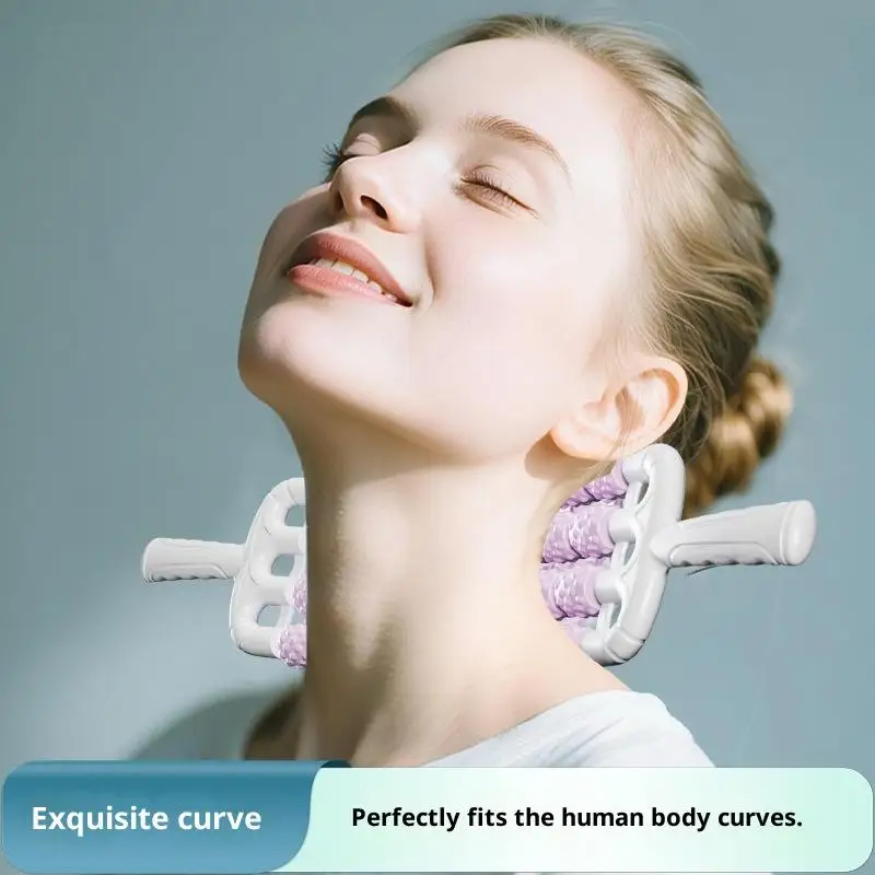 

Flexible Muscle Massage Roller For Leg Back Body Relaxation Portable Yoga Deep Tissue Knobbed Roller Fitness Recovery Tool