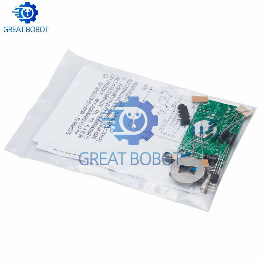 Maker-Friendly Loose-Parts Audio Amplifier Kit (1PC) - Hearing Aid Compatible for Teaching Contests