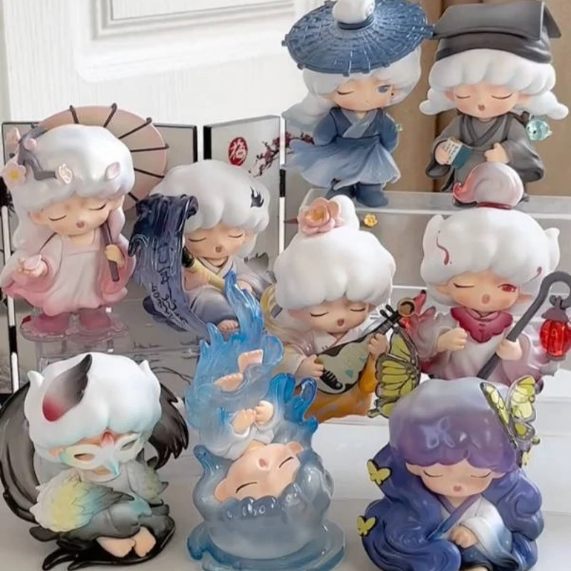 YUMO Strange Stories About Dreams Series Blind Box YUMO Mystery Box China Style Figure Trendy Toy Tabletop Decoration Girls Gift