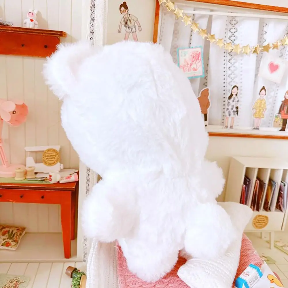 Playing House Toy Accessories Fox Wolf Bear 20cm Doll Clothes One-piece Garment Jumpsuits With Tail Cartoon Animal Outfit