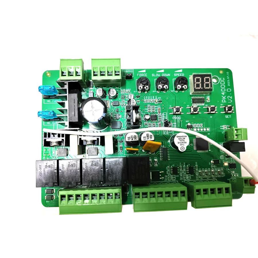 24VDC motor use only pk400DC Swing gate opener control board card plate