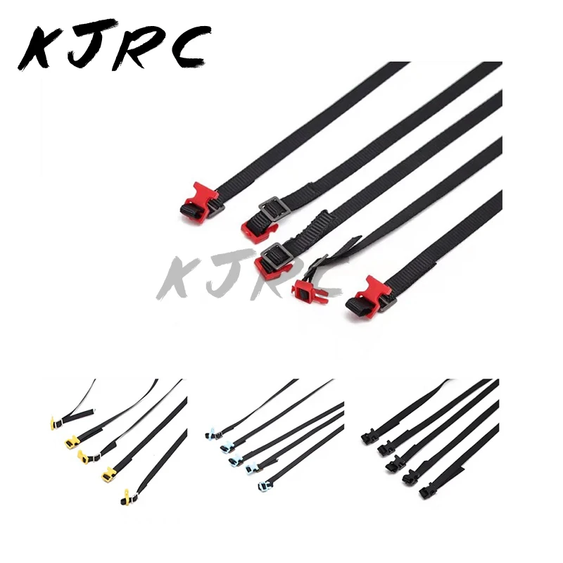 

5pcs RC Car Roof Luggage Rack Rope Decorate Strap For 1/10 RC Crawler Car AXIAL SCX10 TRX4 RC4WD D90 CC01