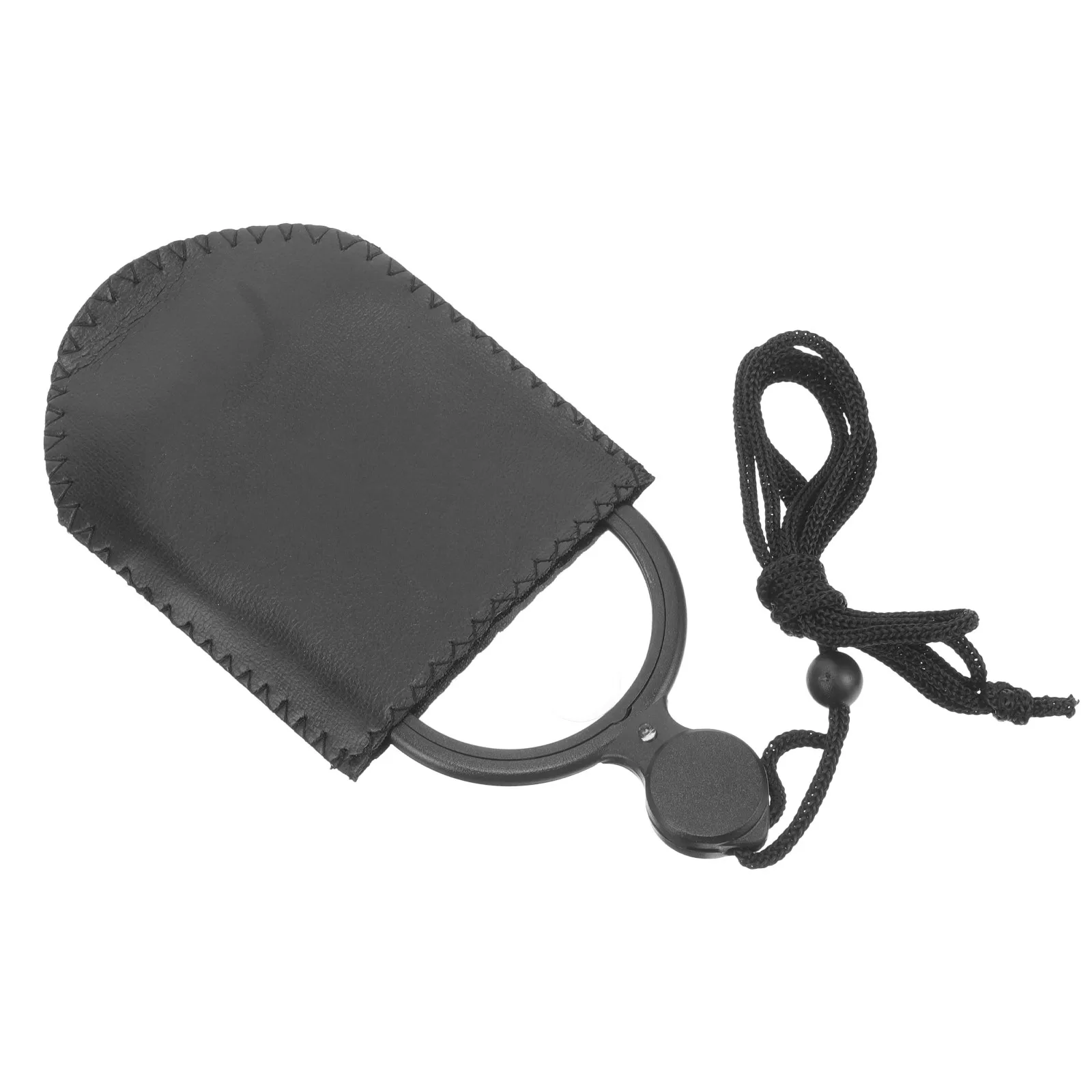 LED Neck Hanging Magnifier Hands Free Lightweight Reading Magnifying Glass for Books Crafts Outdoor Use