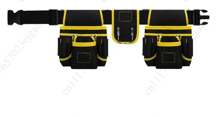Multi-Pocket Tool Belt Bag Set For Hammer Pliers Organizer Waist Bag Hands-Free Organization Tool Accessories