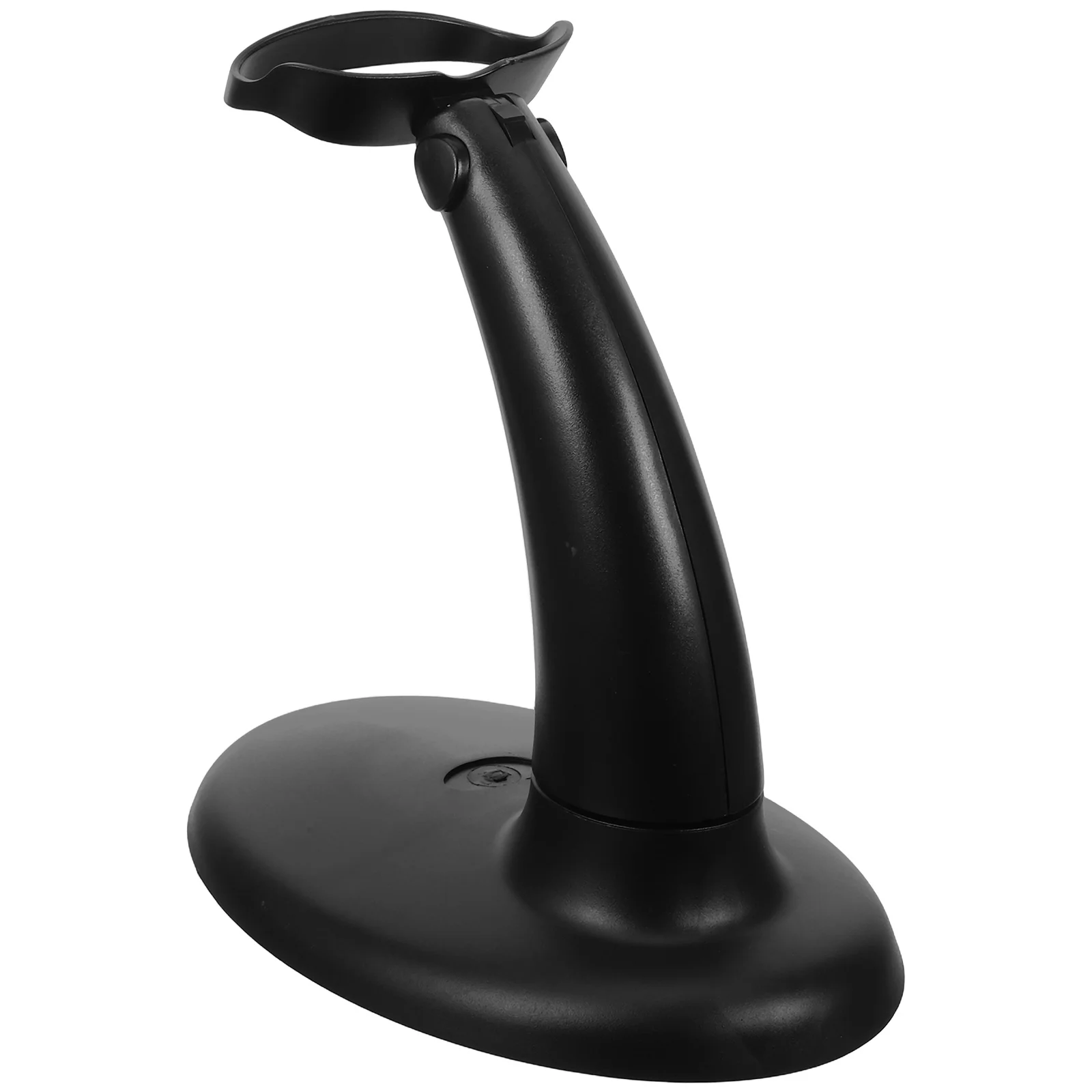 

Barcode Scanner Stand Adjustable Black Universal Mount for Retail Store Warehouse Desk Checkout Counters Barcode Reader Holder