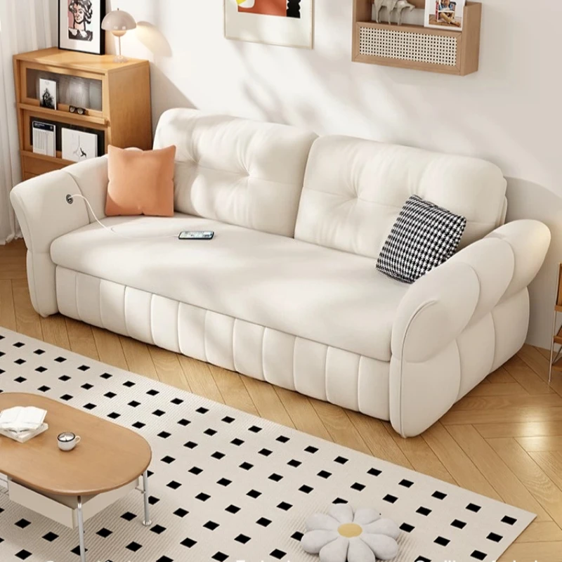 Armchair Storage Sofa Pull Out Luxury Minimalist Bed 2 Seater Sofa Relaxer Foldable Muebles Para Hogar House Accessories