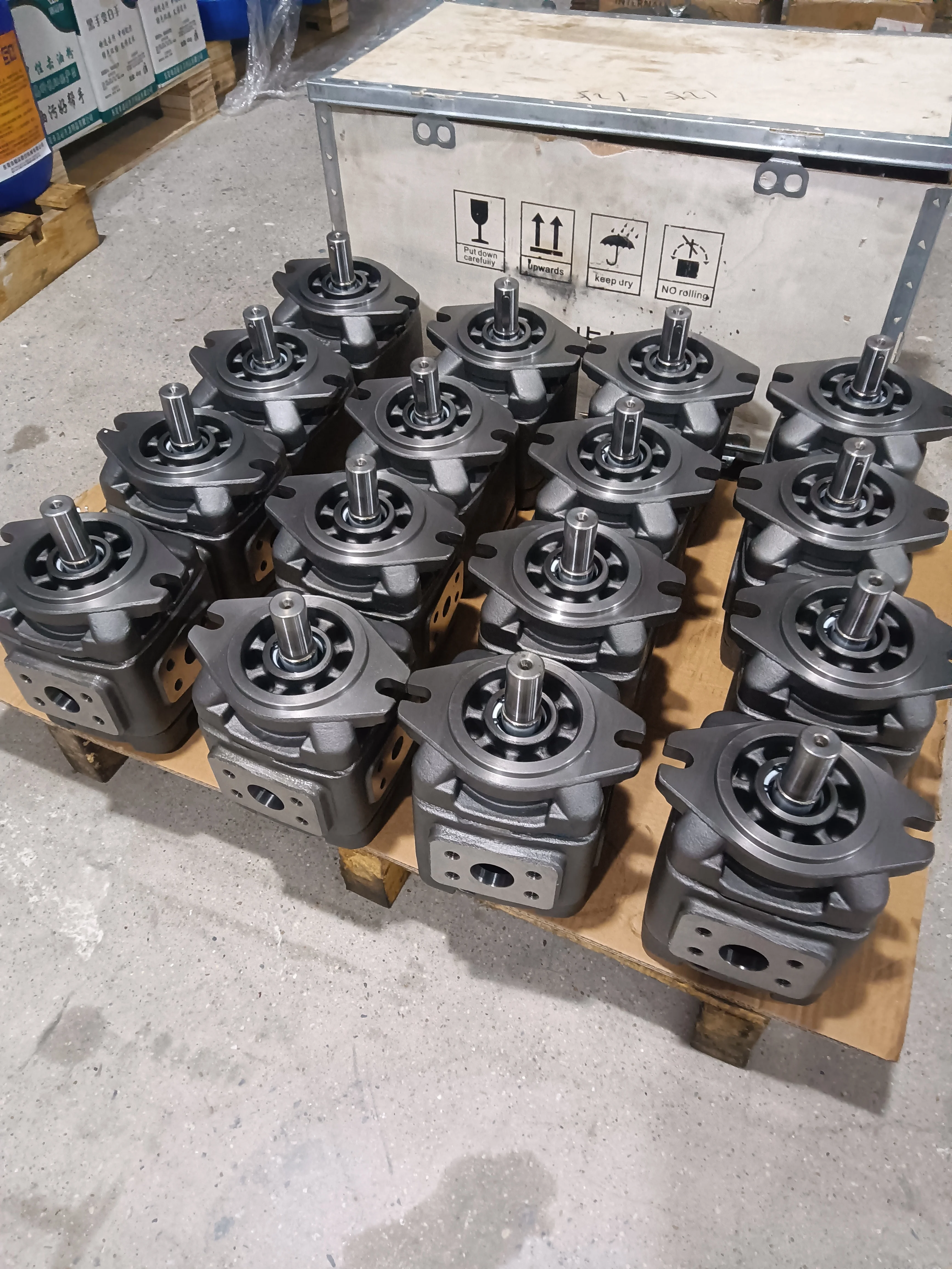 l Gear Pump for Moulding Machine Bending Machines ForkliftHG2-80 Series High-Pressure Hydraulic Pump Oil Pump Internas