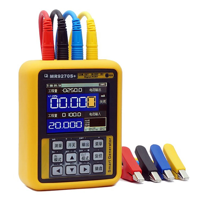 Termopar Transmissor de Pressão Gerador de Sinal Calibrar a Tensão Atual Gravador de Freqüência Pt100 Mr9270s Além Disso Hart 420ma