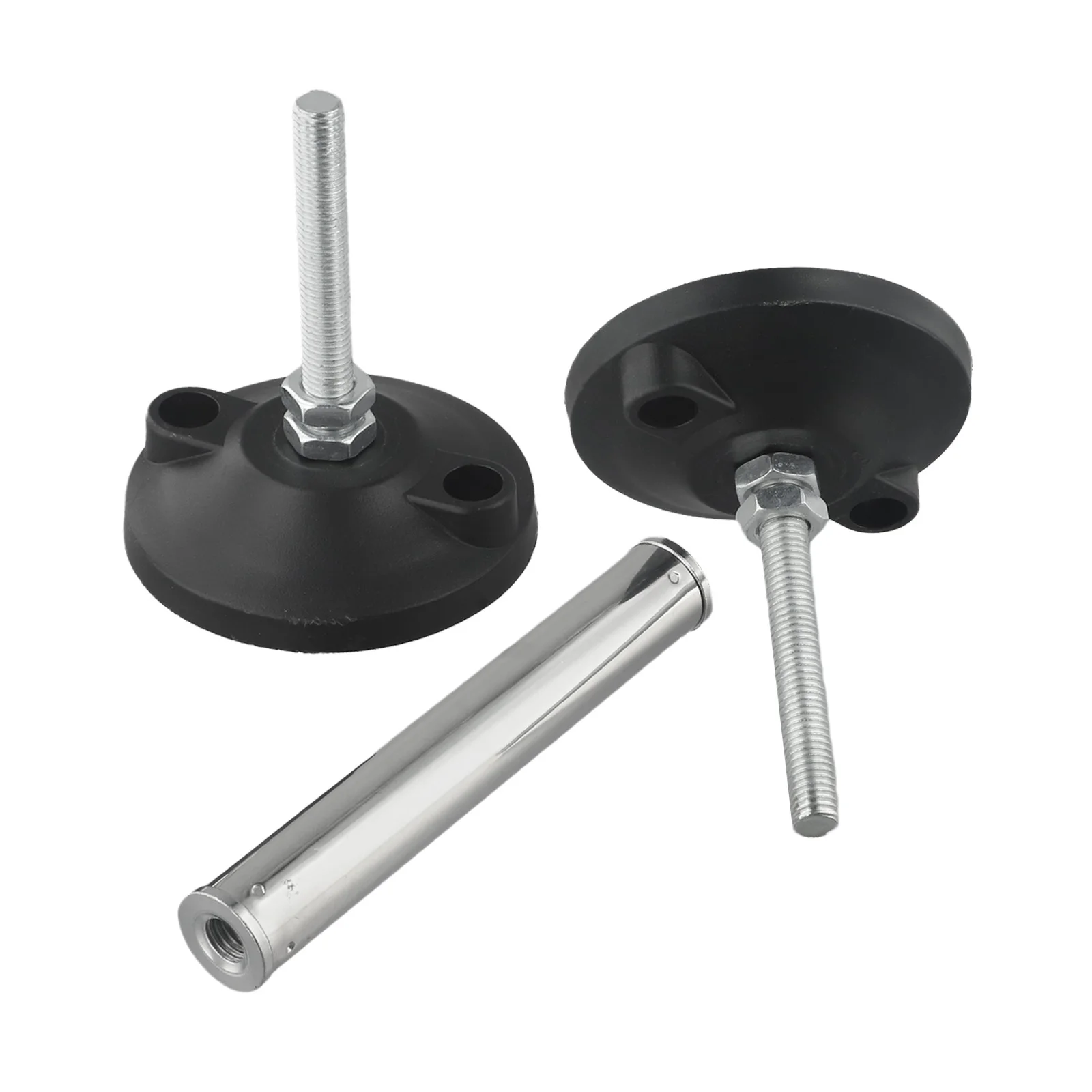 Cabinet Support Leg Stainless Steel Bracket Home Improvement 23cm-37cm Bathroom Cabinet Rod Dual-thread Design