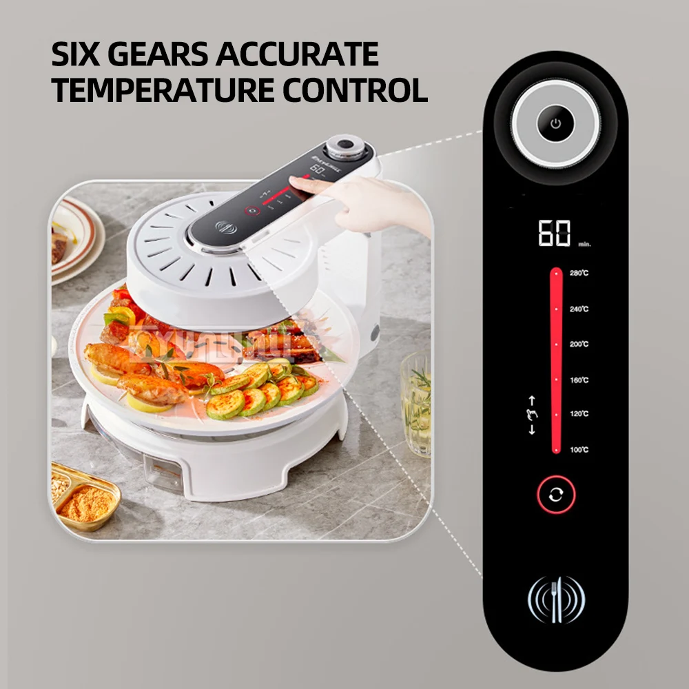 2025 شواية باربيكيو كهربائية منزلية دخاني مقلاة خبز كهربائية موقد متعدد الوظائف ماكينة شواء دوارة